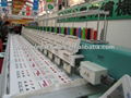 20 heads flat embroidery machine for clothing and textile 3