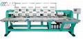 6 heads flat embroidery machine