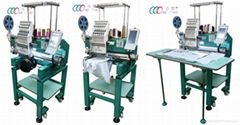 Single head Cap/T-shirt embroidery machine HFIII-C1201