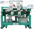 2 heads Cap/T-shirt embroidery machine