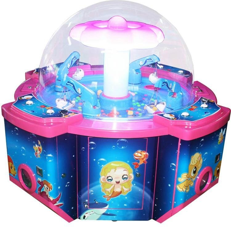 Coin operated hot sale product rainbow paradise toy kids vending machine 5