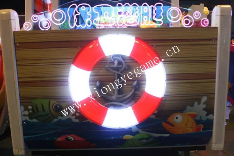 Protect submarine coin operated water shooting redemption games 5