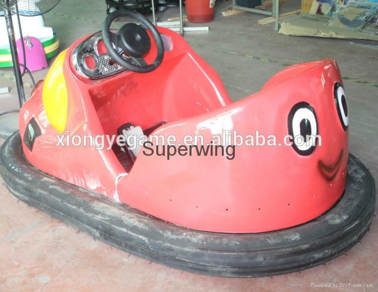 2014 popular amusement park ride outdoor battery operated bumper cars 3