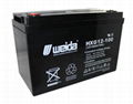 12V100AH gel battery for solar 1