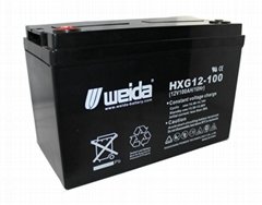 12V100AH gel battery for solar