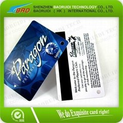 PVC Barcode  Magnetic Stripes Cards