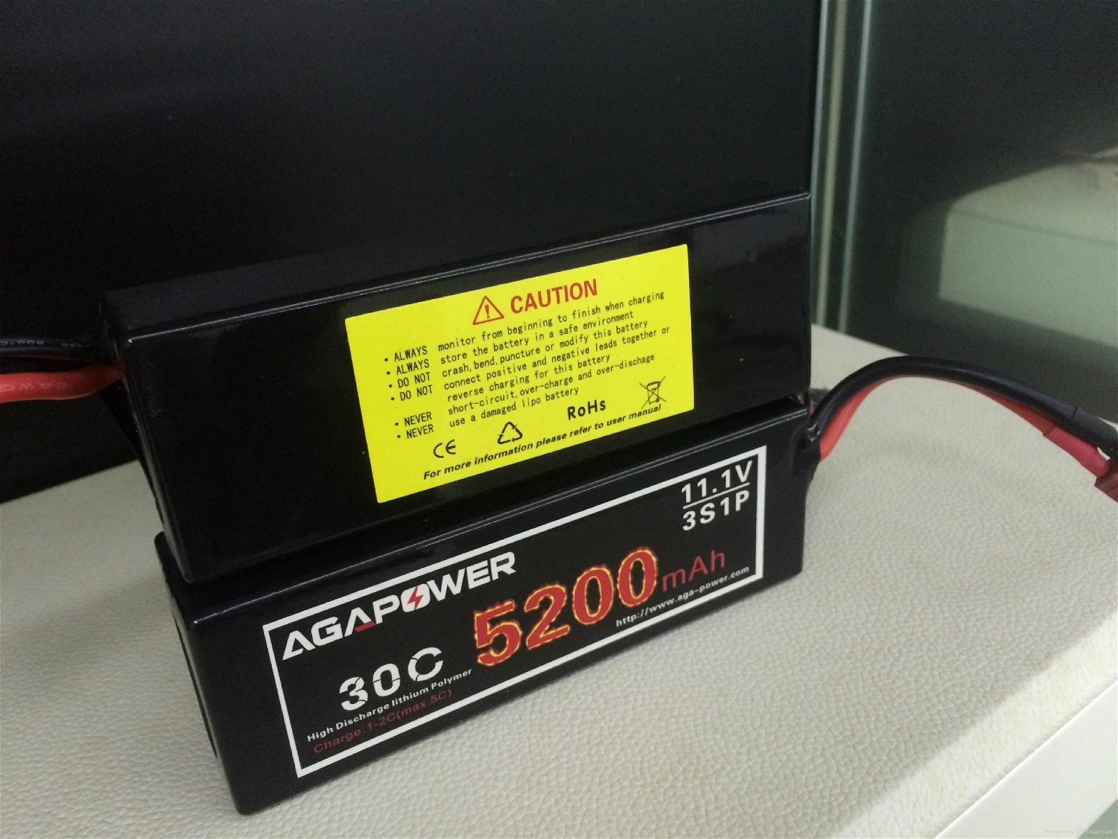 30c 5200mah 2S lipo battery for car 2