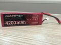 New AGA 4200/25C-4S lipo for rc heli 4