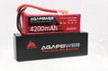 AGA 6S 40C 4200mAh RC heli lipo battery 1