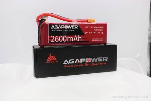 AGA 2600MAH 25C 4S 2