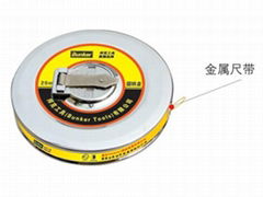 Round Iron Box Long Measuring Tape