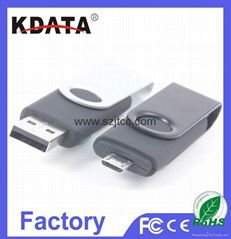 4GB swivel smartphone usb flash drive