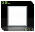 625x625MM Flat LED Panel Light 40W 3800LM±10% NW 4000~4500K 6063 Aluminum Frame 8