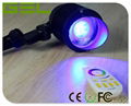 9W RGB+WW Multi-color Change 2.4G Wireless Controlled LED Garden Lawn Light IP65 3