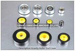 gravity roller end cap bearing housing