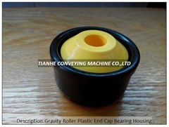 gravity roller plastic end cap bearing housing