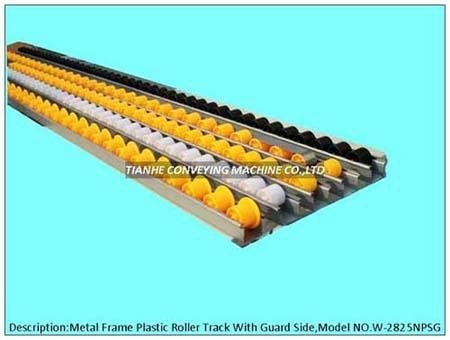 aluminum frame plastic roller track