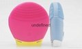 New Arrival IPX7 Waterproof Silicone Facial Cleansing Brush