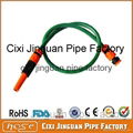 Green PVC Garden Hose with Plastic Fittings 1