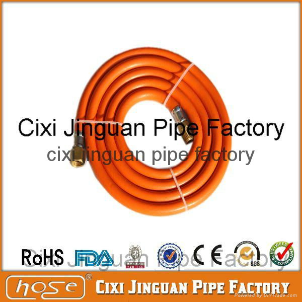 High Quality 8mm PVC Gas Hose Orange Color