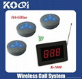 Restaurant pager Electronic waiter system K-1000+H4-GBlue 1