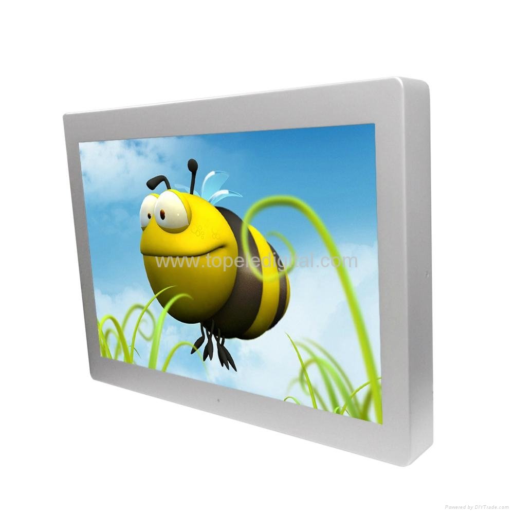 15inch roof-mounted bus LCD advertising player 2
