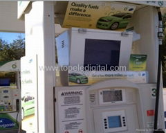 21.5" Outdoor Gas Pump Top LCD Advertising Display