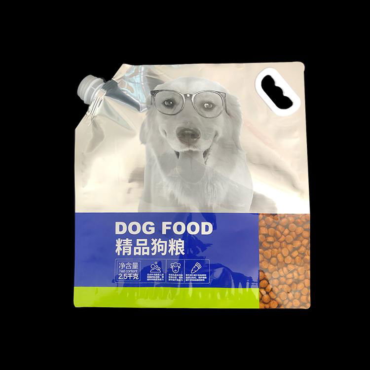 八邊封狗糧貓糧袋寵物食品包裝袋印刷凍干零食自立自封拉鍊鋁箔袋 3