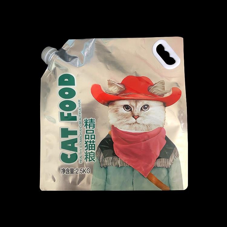 八边封狗粮猫粮袋宠物食品包装袋印刷冻干零食自立自封拉链铝箔袋 4
