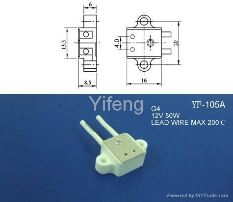 fluorescent lamp holder 5