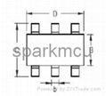 通用手機線控耳機板ic sp507