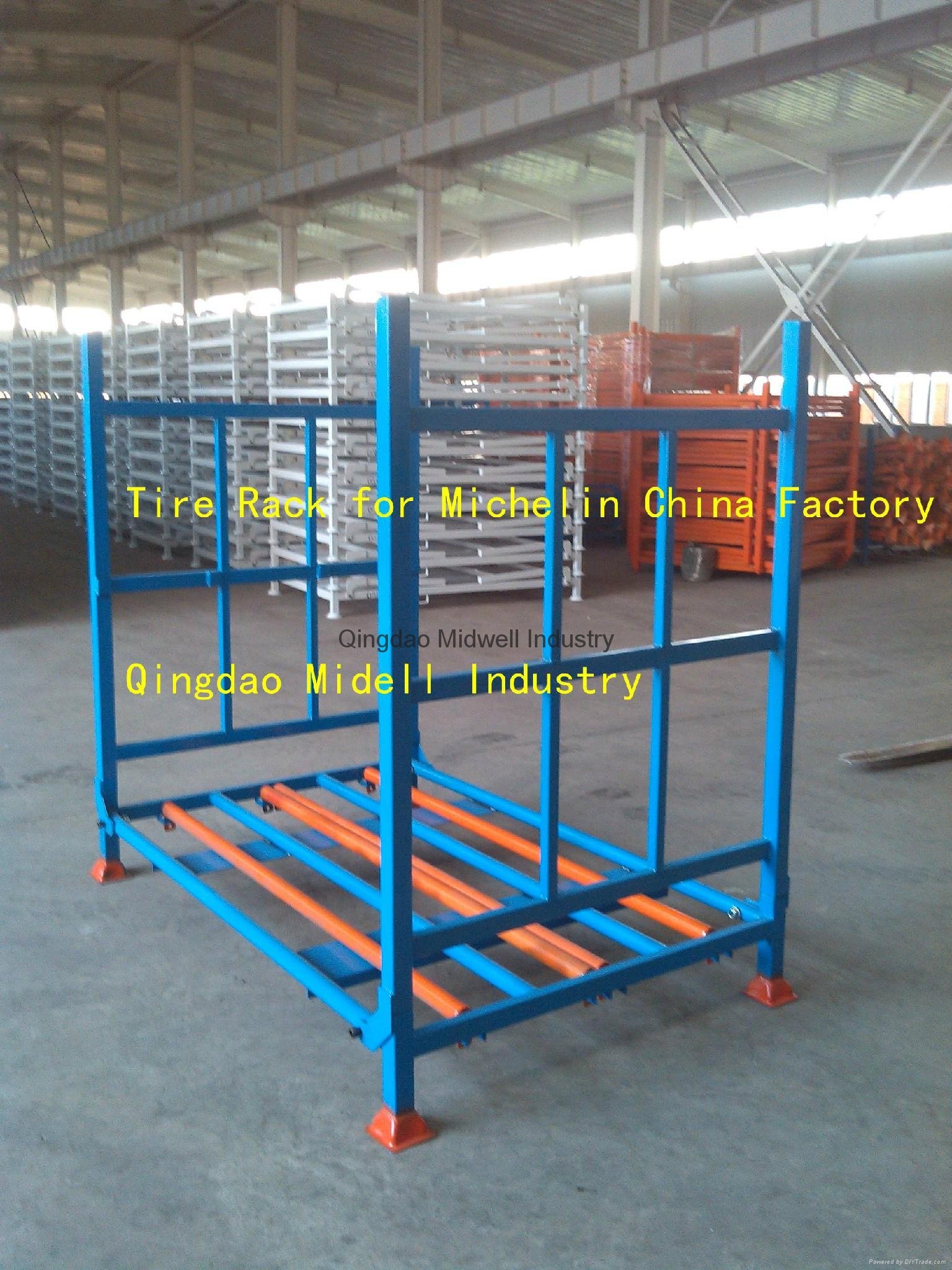 Tire Stacking Racks for Michelin Tyre