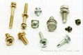 Pan Head Assemblies-Spring Lock Washer and Plain Washer 3