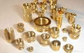 Brass Knurled Nuts 3