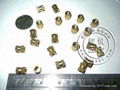 Brass Knurled Nuts 4