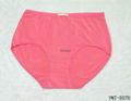 Middle Waist Women Panties Pure Color Cotton Underwear 2