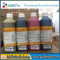 High quality Thunderjet Eco Solvent Ink for Epson DX5 printhead    1