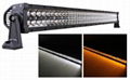 52' 300W Off-Road Light Bar Amber Color White Color 1