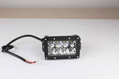 New Cree Off Road Light Bar 4.5" 24W 3D Reflectors Projector Lens