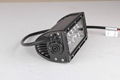 8 Inch Light Bar 3D Reflectors Projector Lens Spot Flood Combo Beam 3