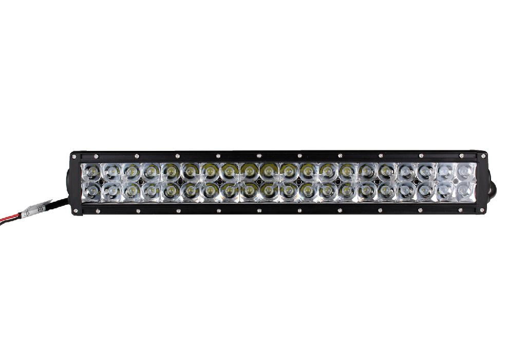 20" Cree Off Road Light Bar Dual Row Spot Flood Combo Beam