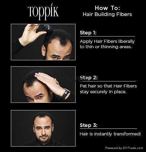 Toppik hair building fiber 10 Colors  25g Thinning Hair Loss Product    2
