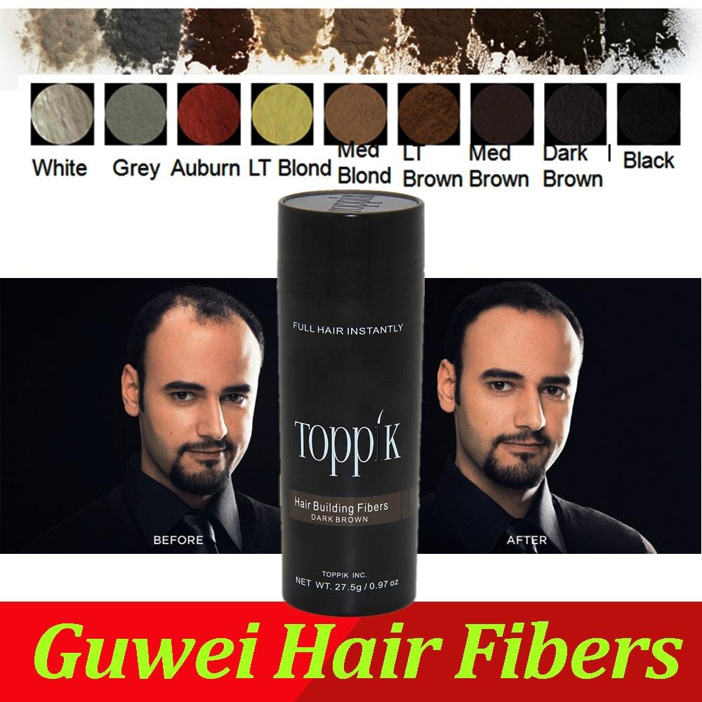 TOPPIK Hair Building Fibers Best Salon Barber Instant Hair Styling Powder Thicke 3