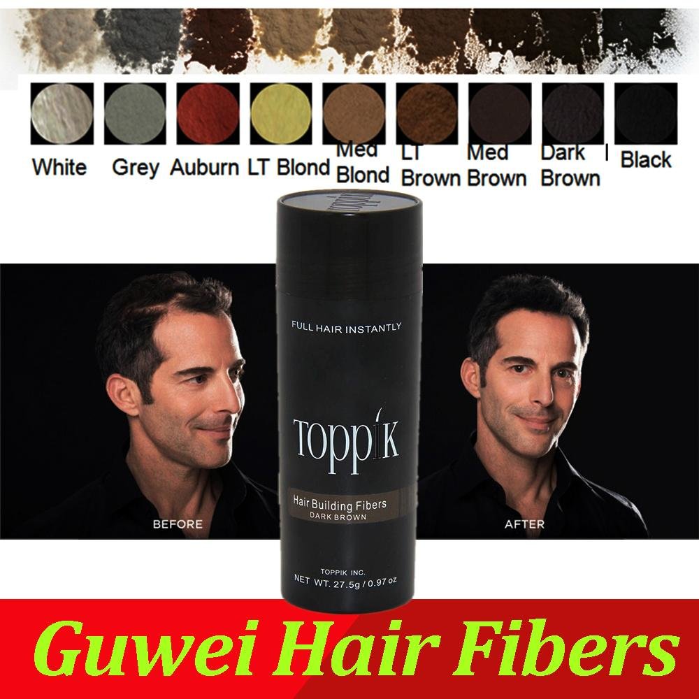 TOPPIK Hair Building Fibers Best Salon Barber Instant Hair Styling Powder Thicke