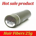 Keratin hair fibers for hair loss