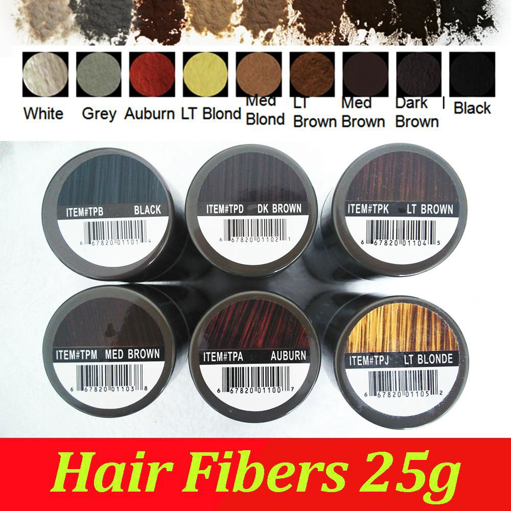 Color hair loss thicker hair fibers powder keratin hair building fibers thinning 5