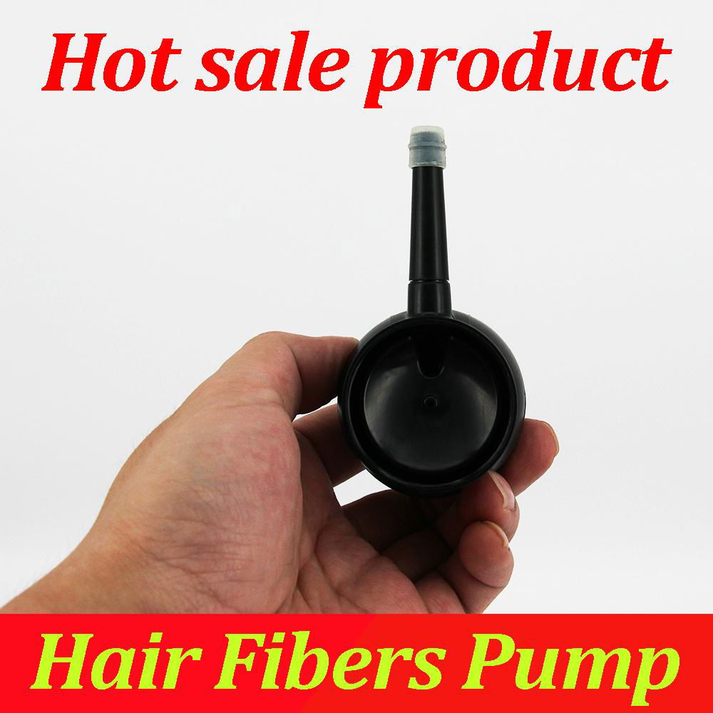 Hot sale products hair building fibers powder for thinning hair applicator pumps 4