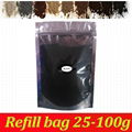 Hot sale best hair building fibers refill bag 25g-100 grams for hair loss 2