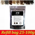 Hot sale best hair building fibers refill bag 25g-100 grams for hair loss 3