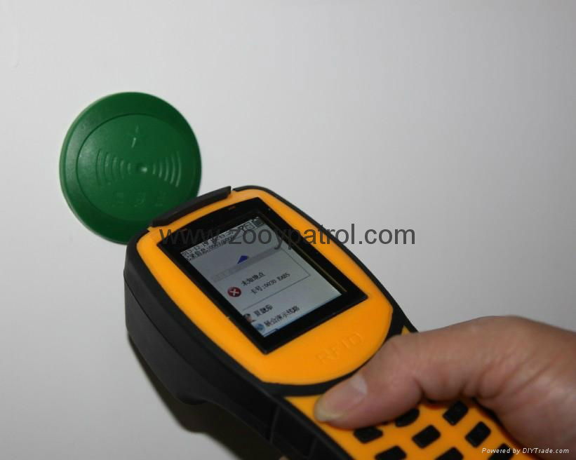 GPRS RFID Check point Scanner Security Guard Tracking  3